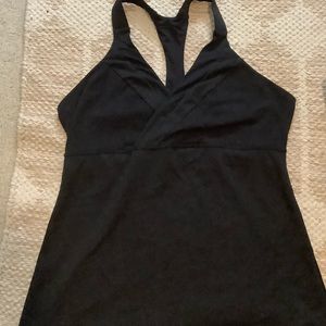 Black Lululemon tank size 12